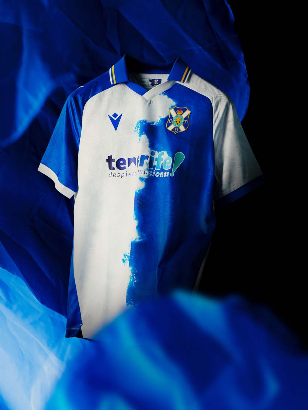 Maglie del CD Tenerife 2026-2027: omaggio all'oceano Atlantico