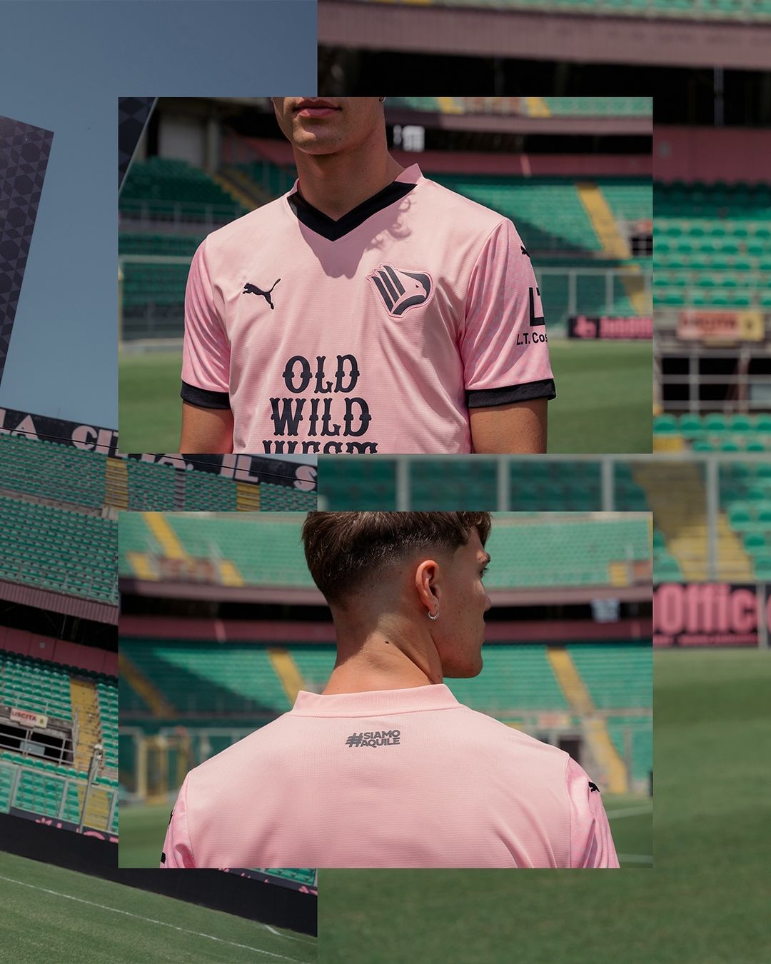 Maglie del Palermo 2024-2025: Puma tra rosanero, oro e Mediterraneo