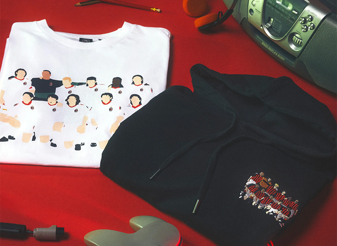 COPA Football AC Milan collectie eert team van 2003
