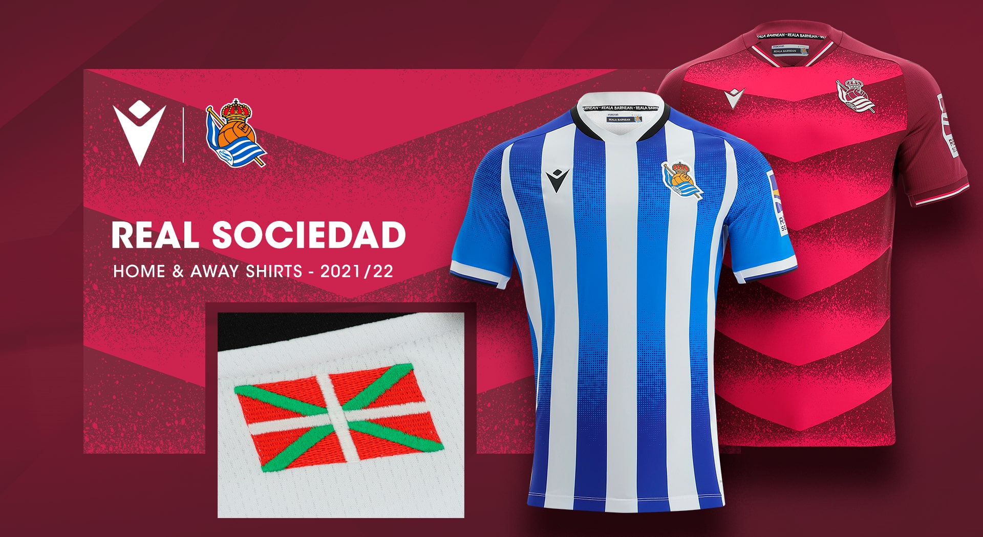 Real Sociedad maglie 2021-2022