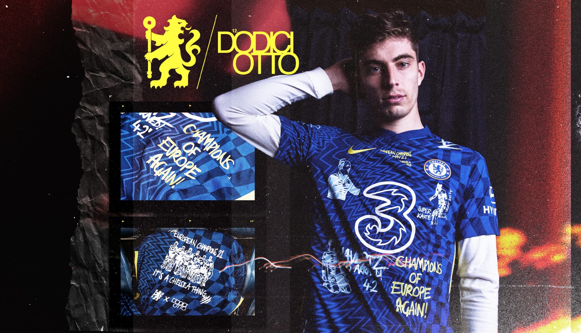 Chelsea kit Champions League