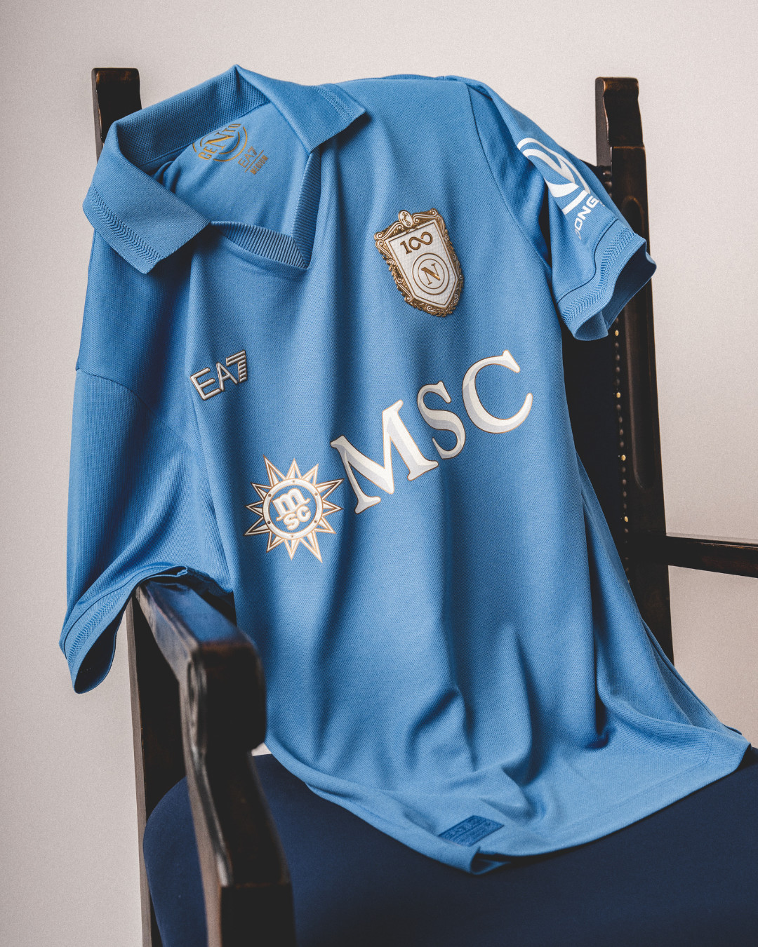 Maglia home SSC Napoli 2026-2027 omaggio ai 100 anni