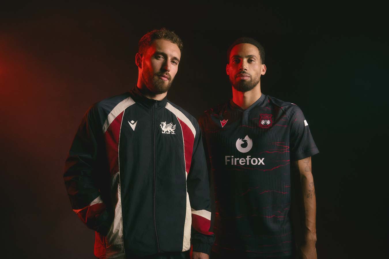 Maglia away del Wrexham AFC 2026-2027 firmata Macron
