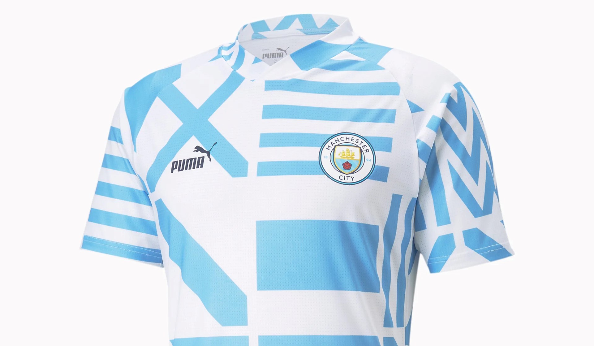 Manchester City maglia riscaldamento 2022-2023