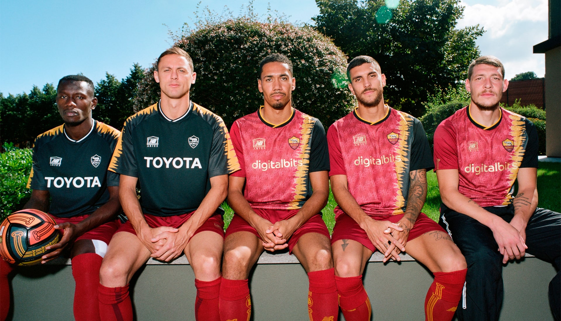 AS Roma en Aries lanceren nieuwe collectie maglie