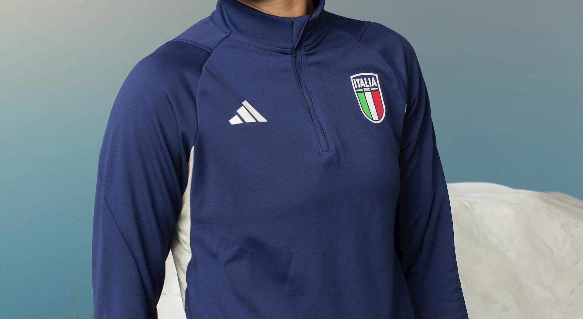 Italia tuta allenamento van adidas 2023