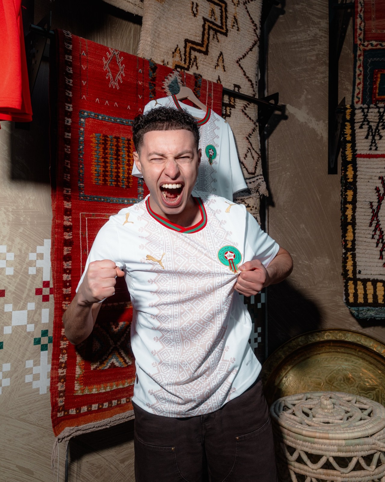 La maglia away del Marocco per i Mondiali 2026 è ispirata ai tessuti amazigh
