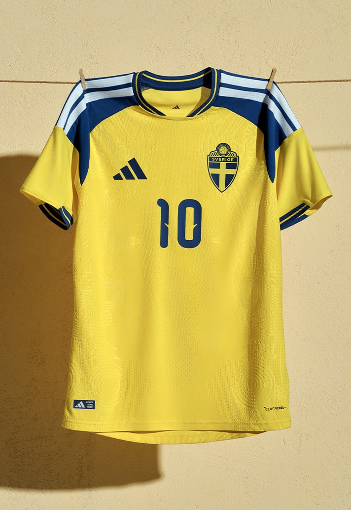Maglie Svezia 2026-2027 ispirate agli anni '70