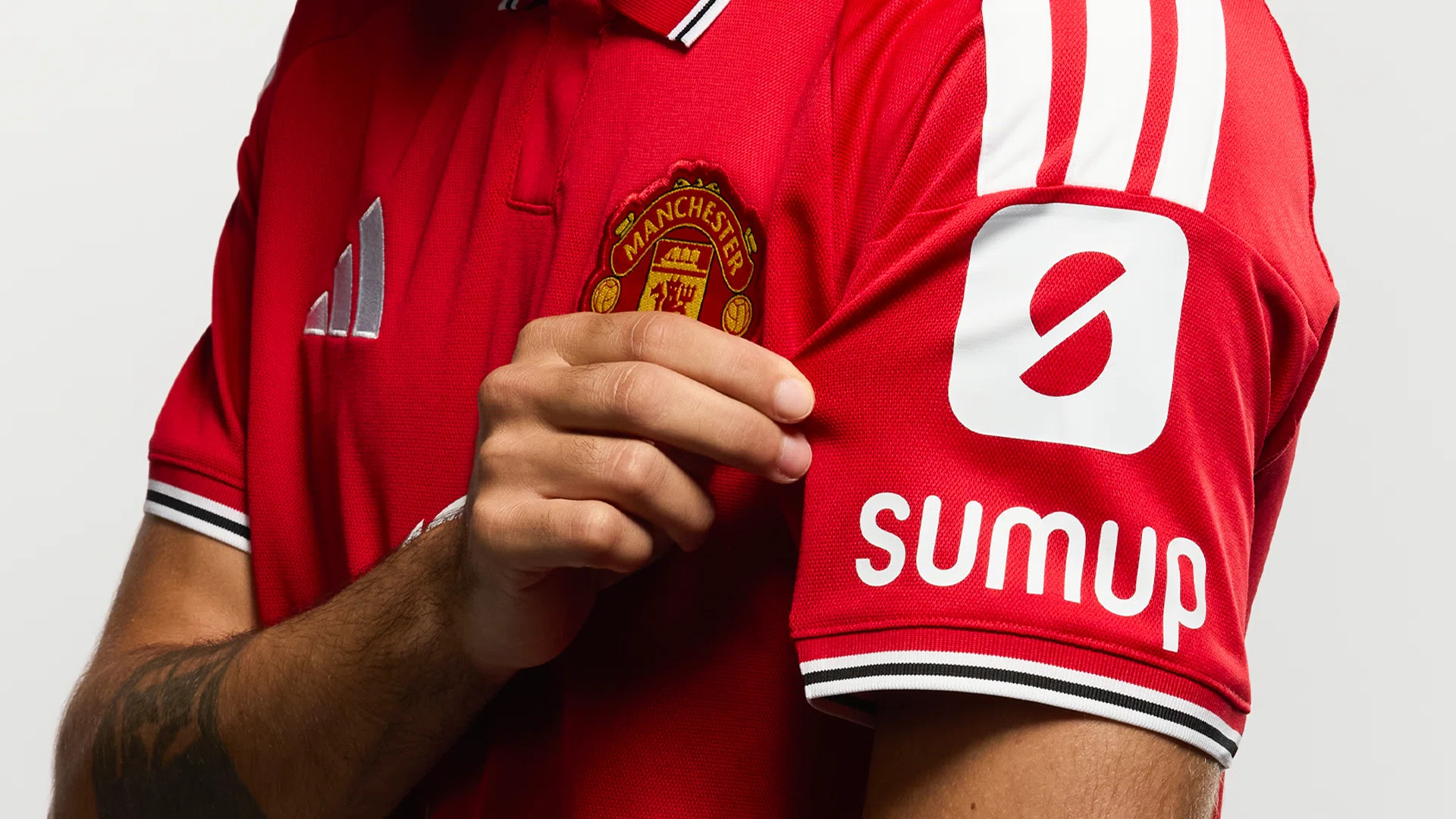 SumUp nuovo sponsor di manica del Manchester United