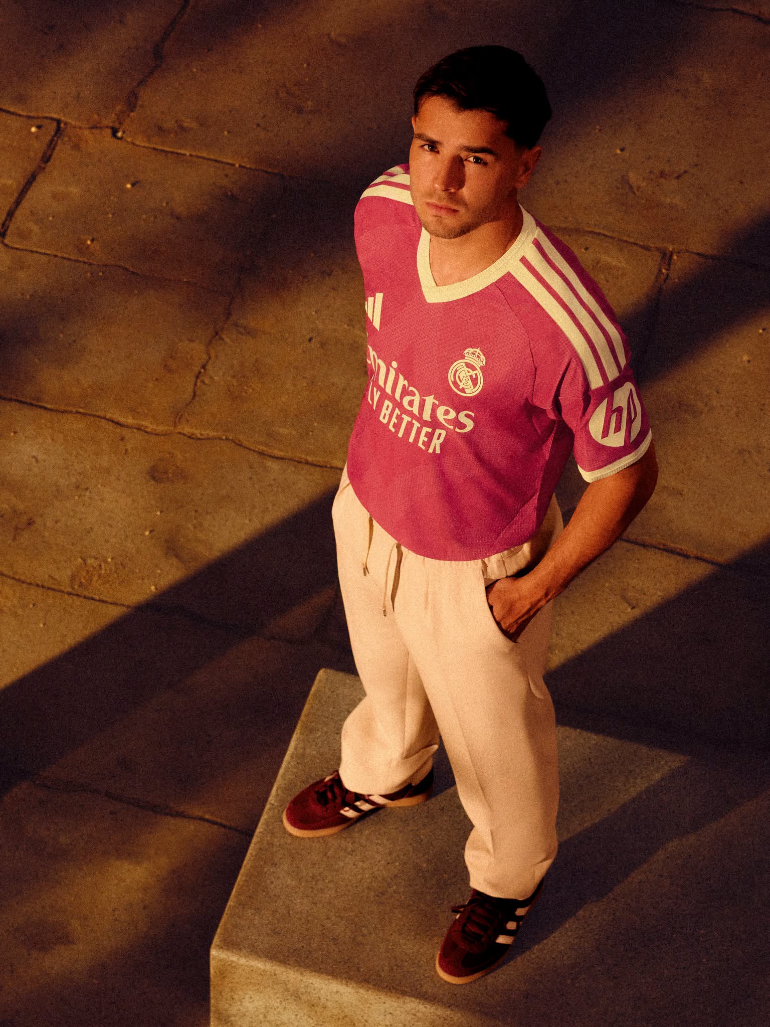 Terza maglia Real Madrid 2026-2027 rosa ispirata ai tifosi