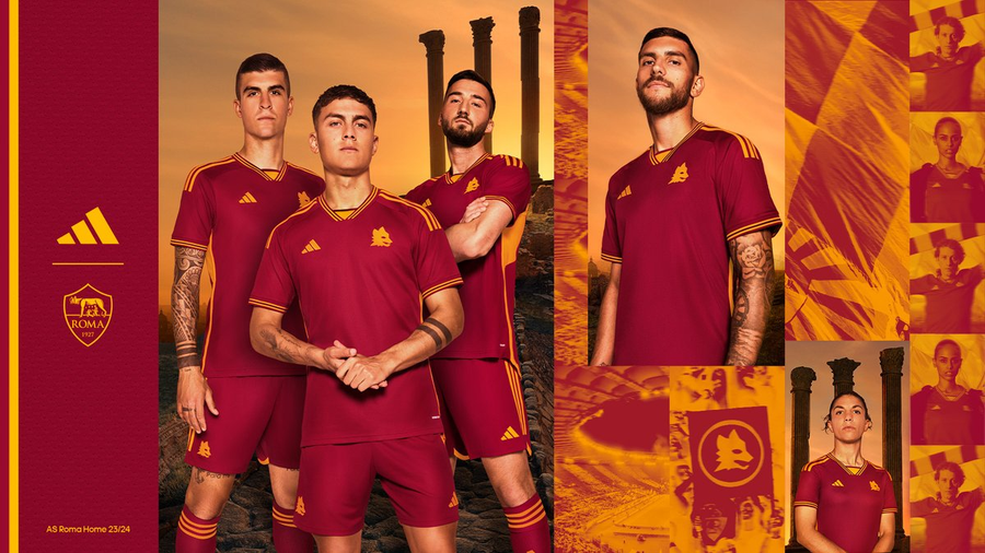 AS Roma maglia home 2023-2024