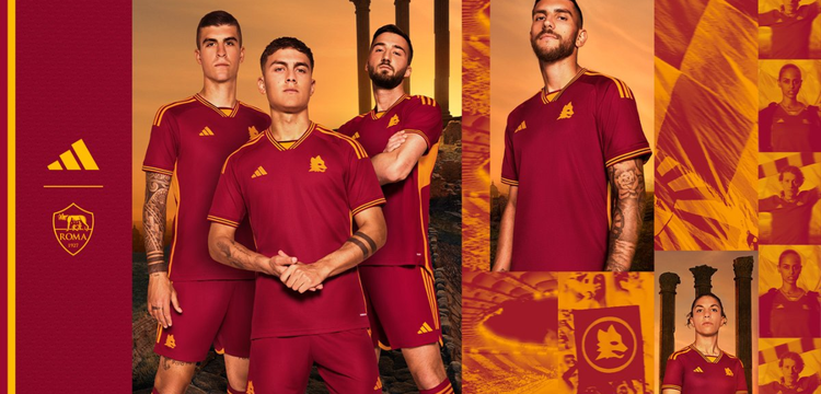 As Roma Voetbalshirts 2023 2024