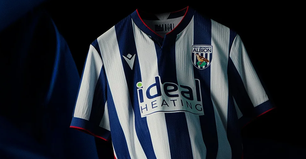 Maglie del West Bromwich Albion 2026-2027 firmate Macron