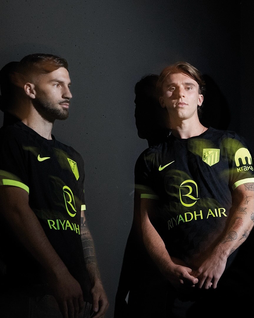 Maglia away Atletico Madrid 2026-2027 ispirata alla vita notturna