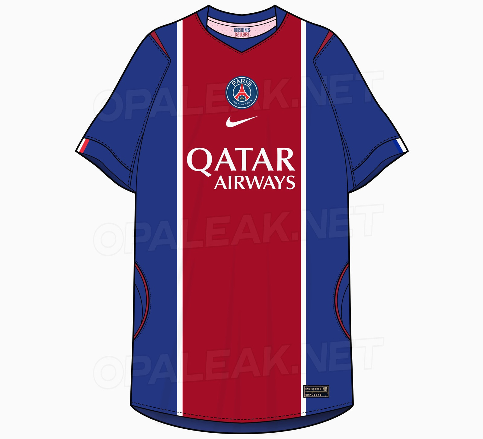 Maglia home Paris Saint-Germain 2026-2027 trapelata
