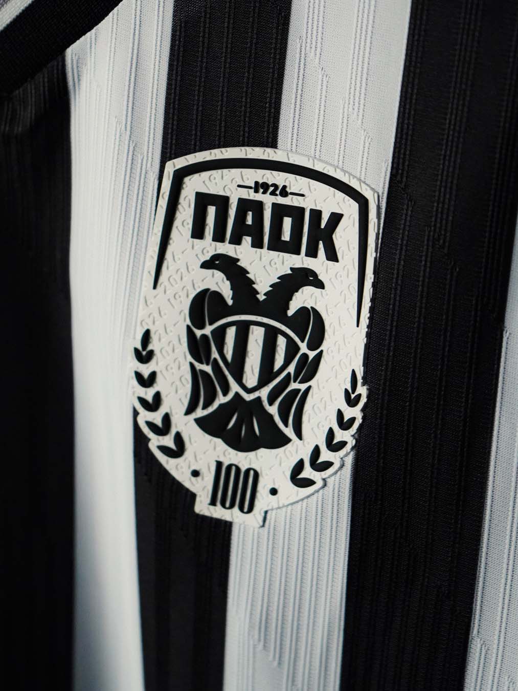 Le maglie del PAOK Saloniki 2026-2027 nel segno del centenario