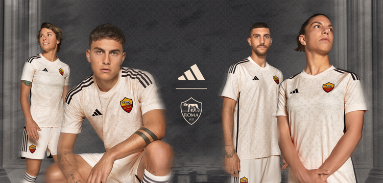 As Roma Uitshirt 2023 2024 F
