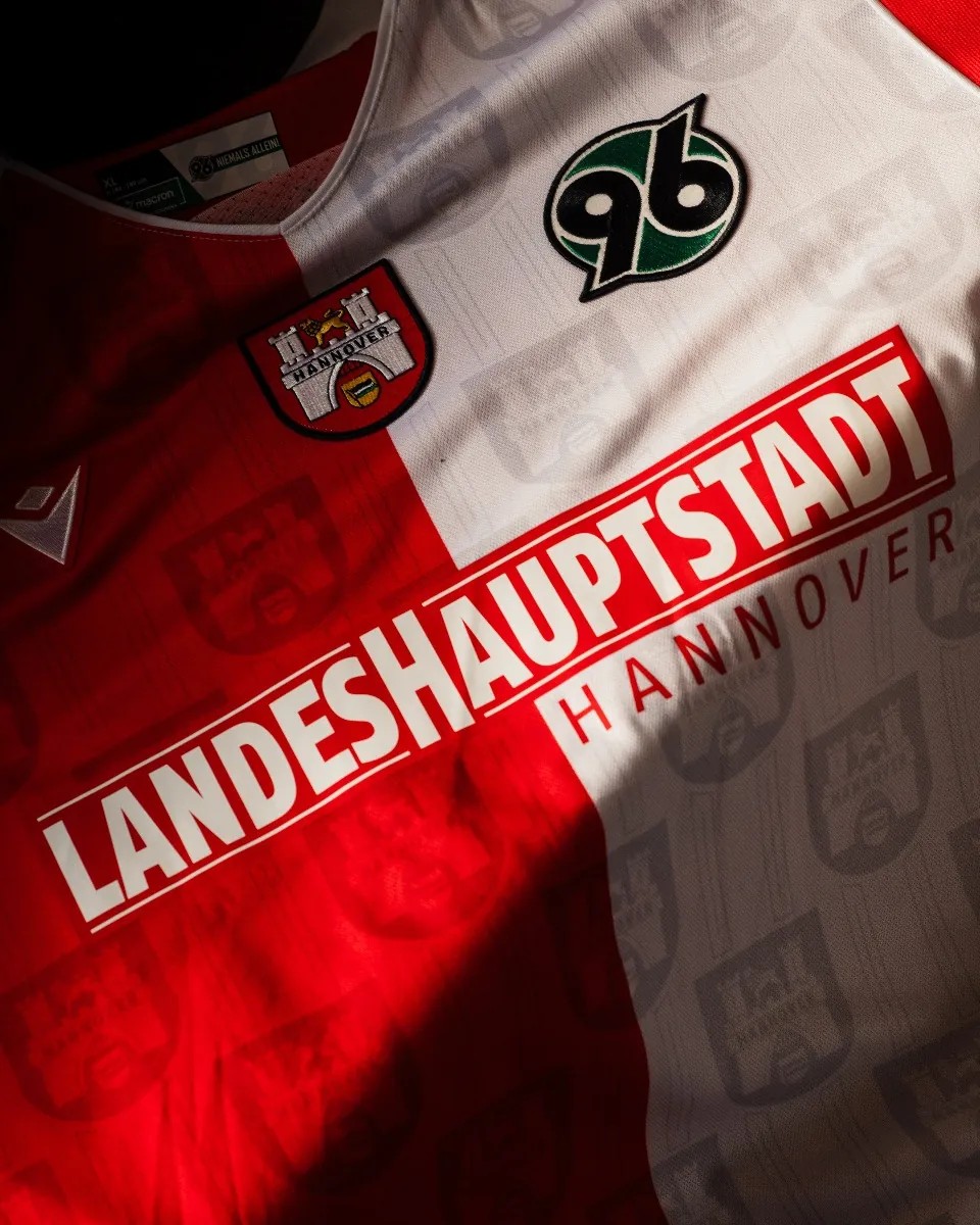 Hannover 96 e Macron lanciano una maglia speciale per gli 80 anni della capitale Hannover