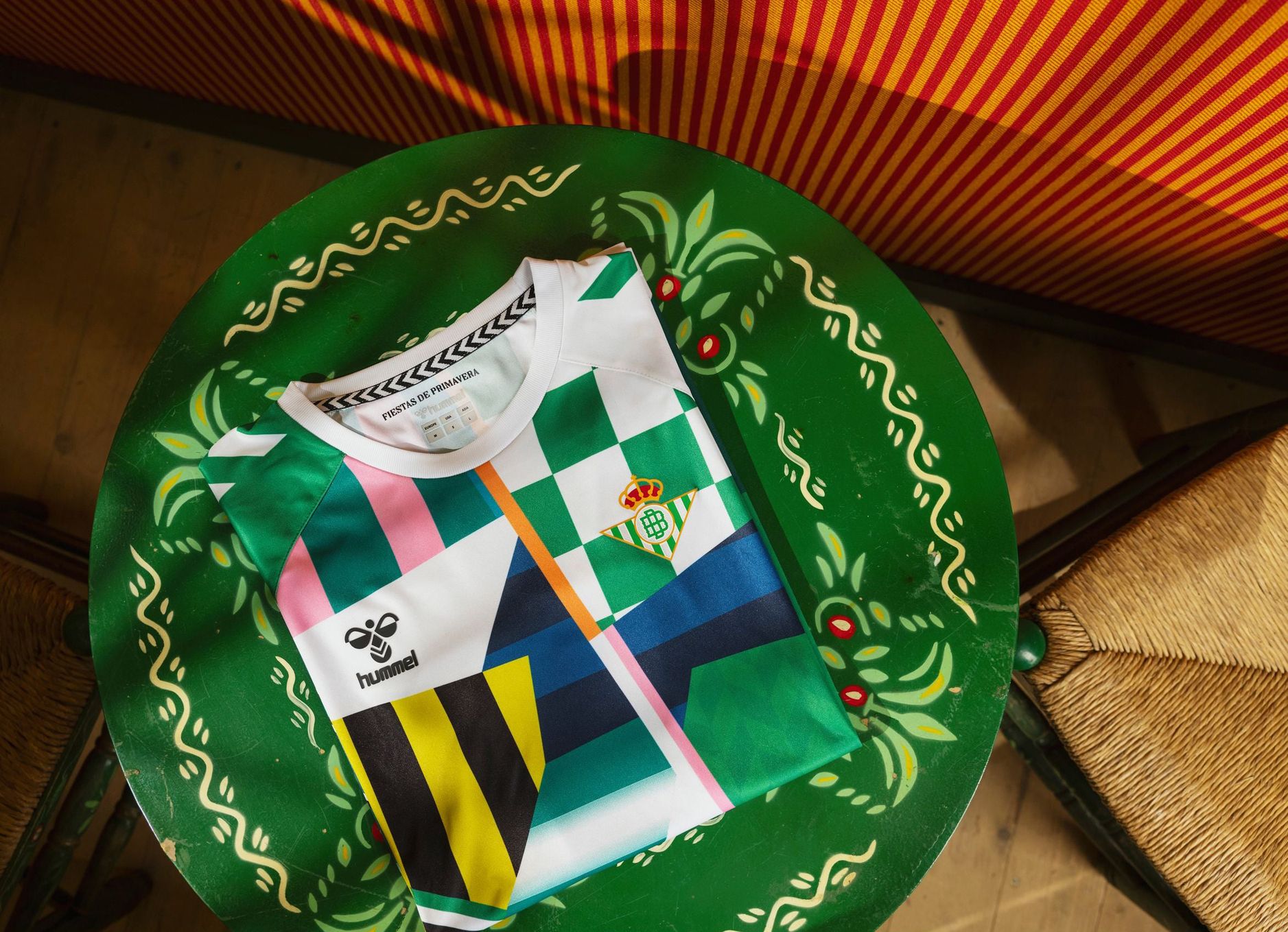 Real Betis maglia riscaldamento