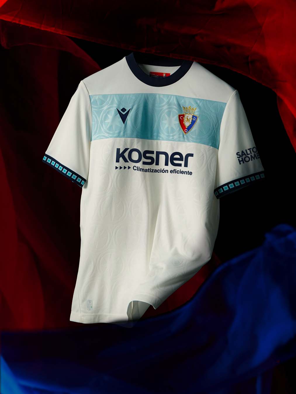 Maglie del CA Osasuna 2026-2027 firmate Macron