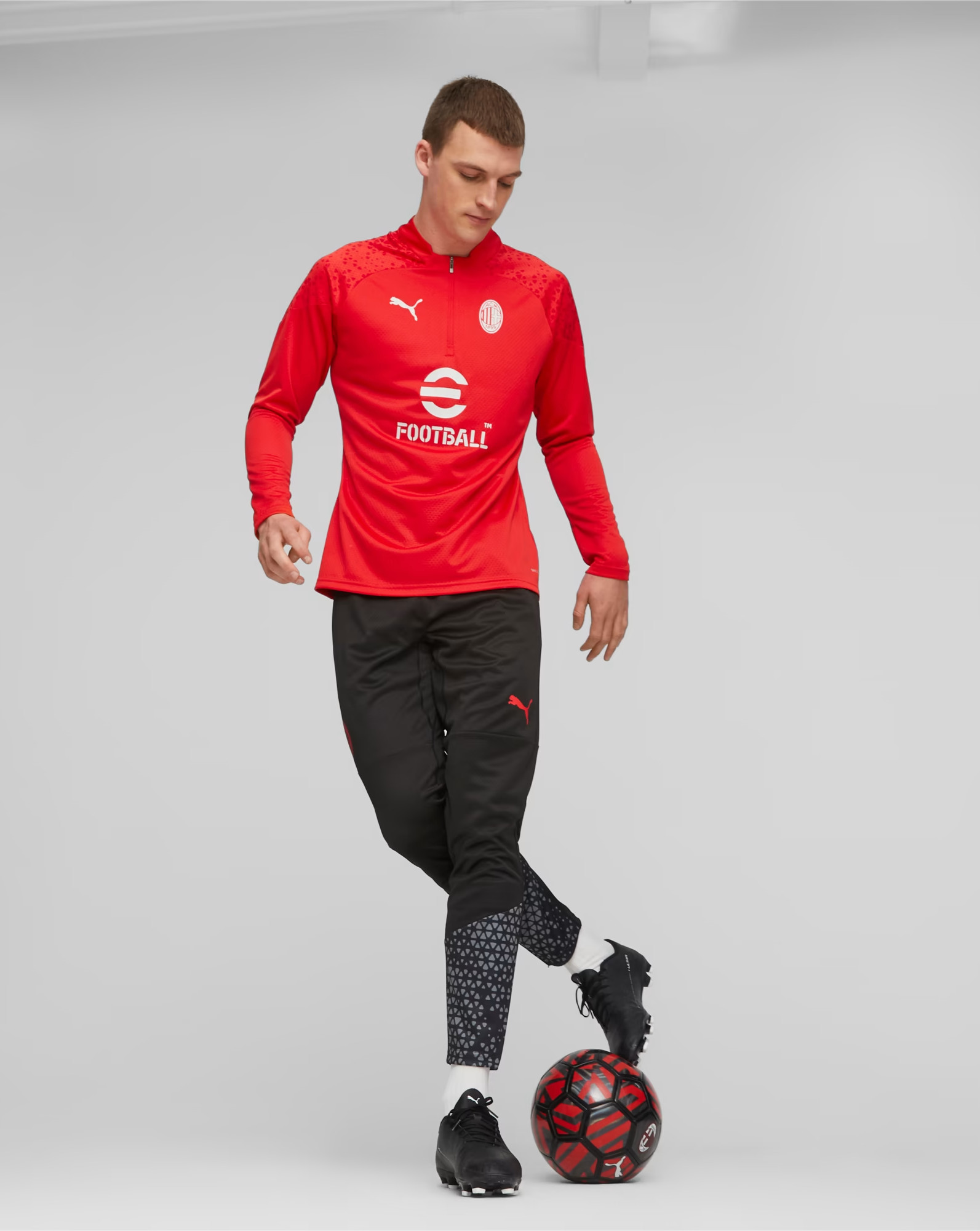 Tuta d'allenamento del Milan 2023-2024: tre completi firmati Puma