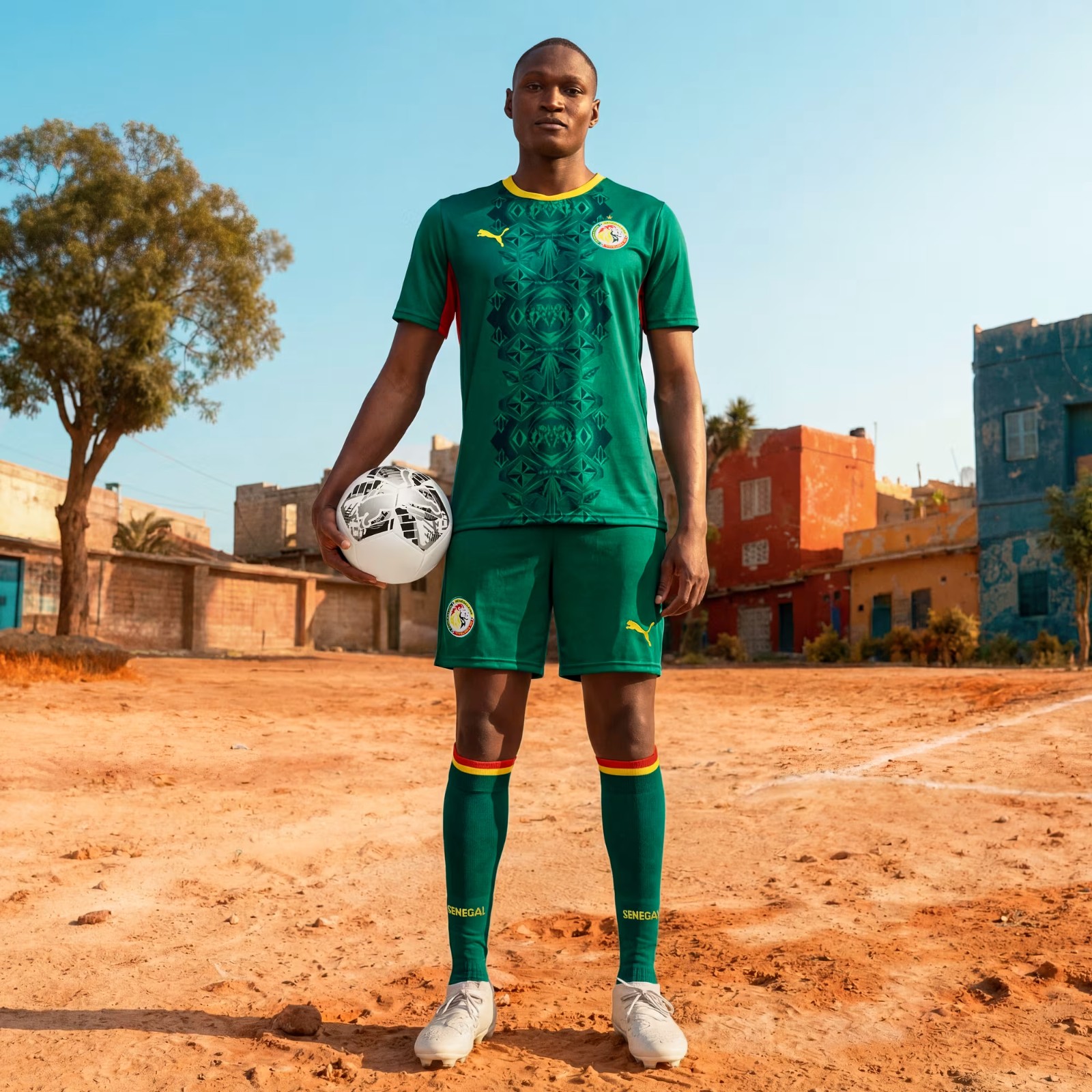Maglie Senegal Mondiali 2026 nello stile dei Car Rapide e della musica!