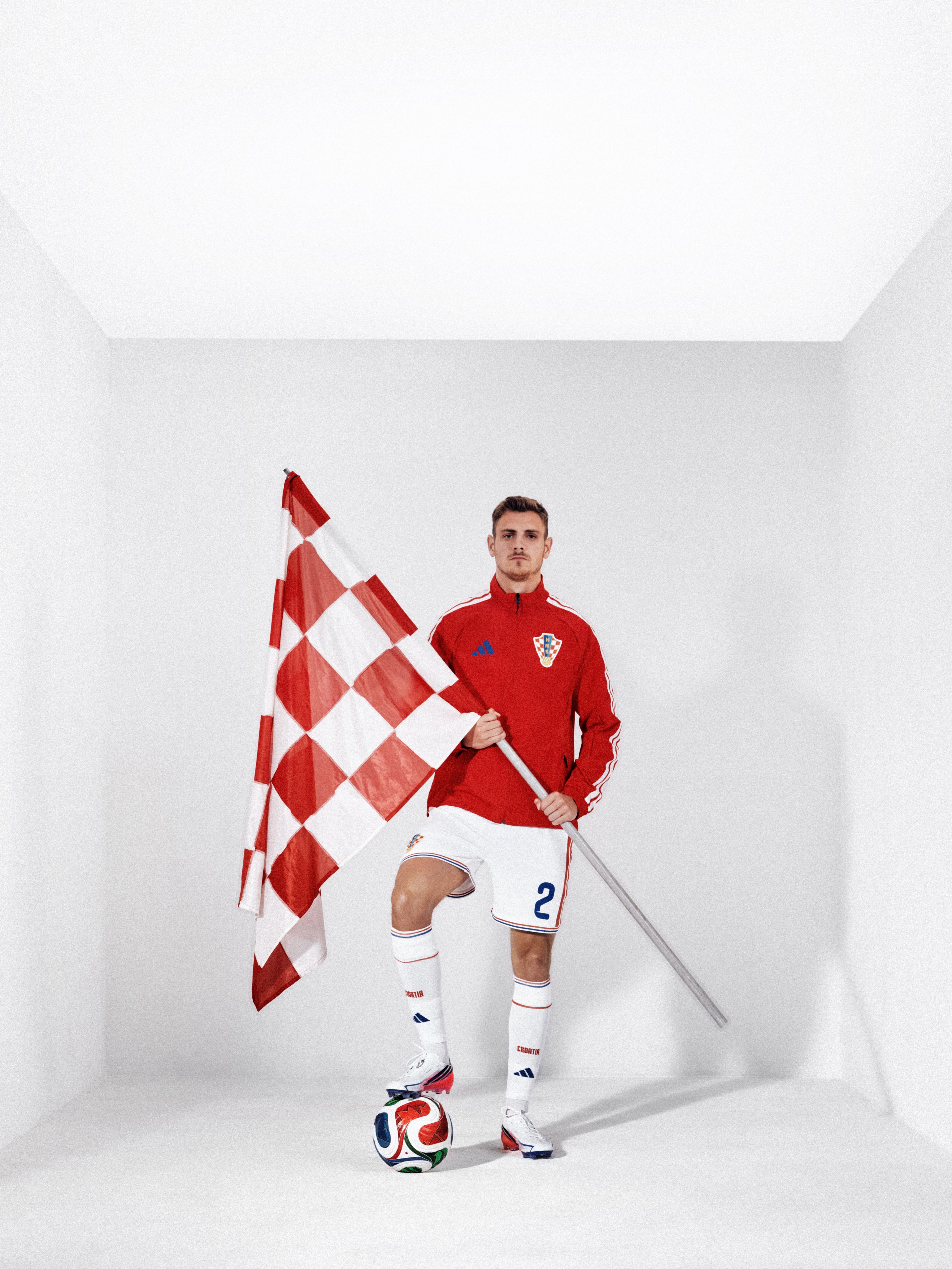 Le maglie della Croazia 2026-2027 di adidas nello stile della simbologia nazionale