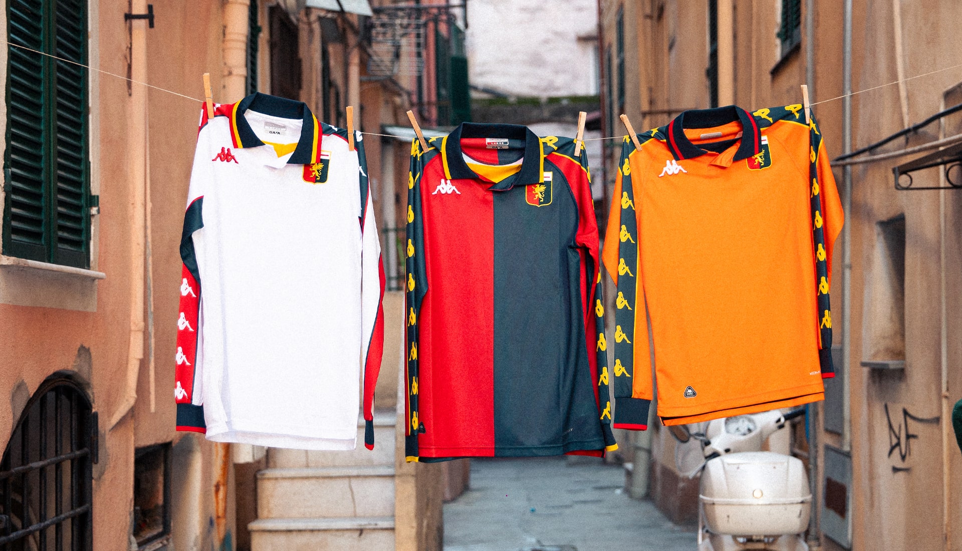 Kappa lancia remake Genoa maglie 1999-2001
