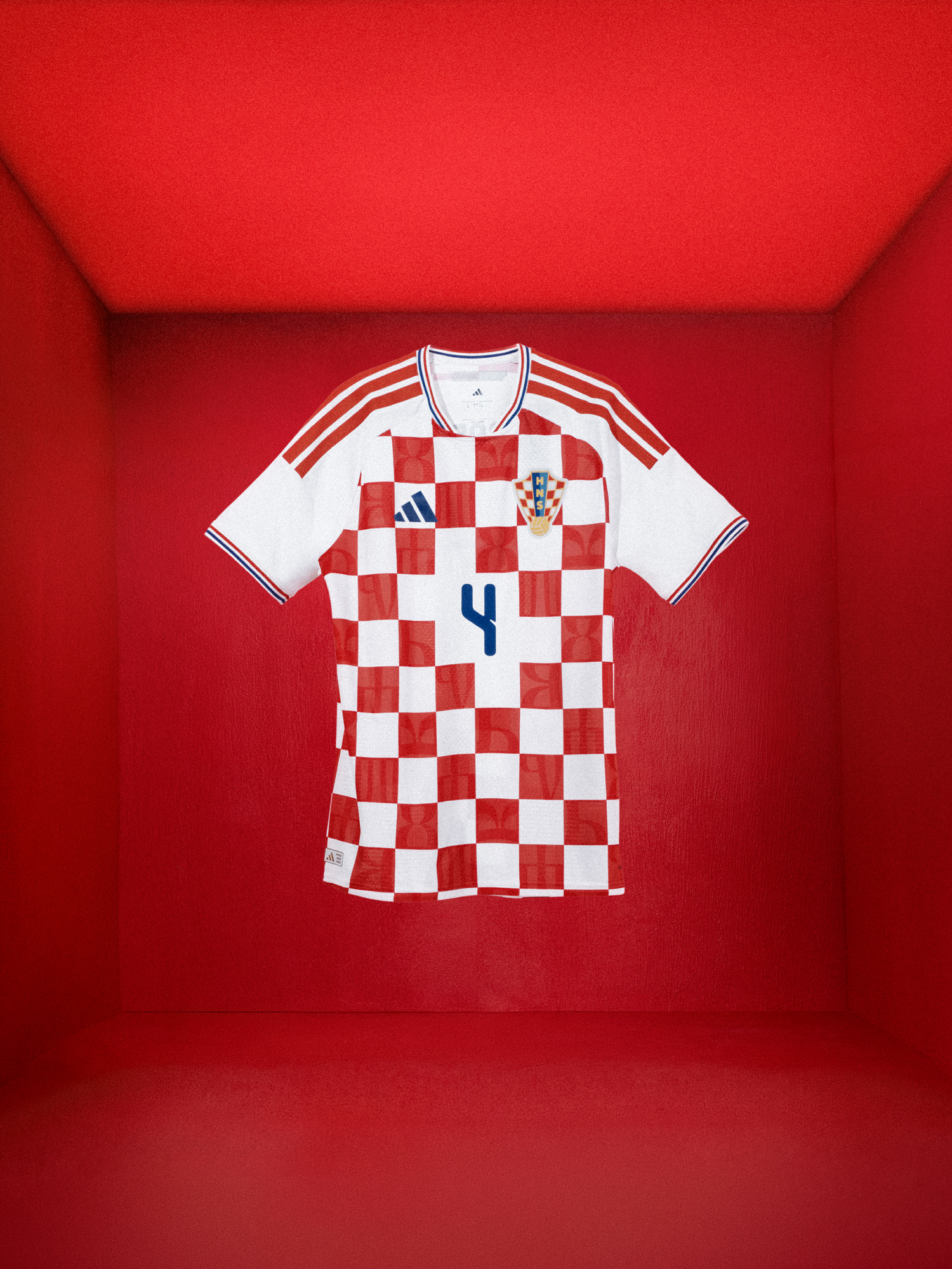 Le maglie della Croazia 2026-2027 di adidas nello stile della simbologia nazionale