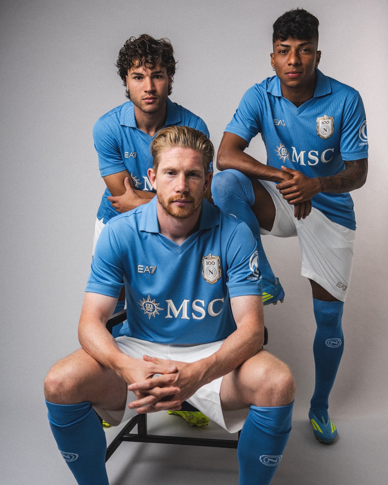 Maglia home SSC Napoli 2026-2027 omaggio ai 100 anni