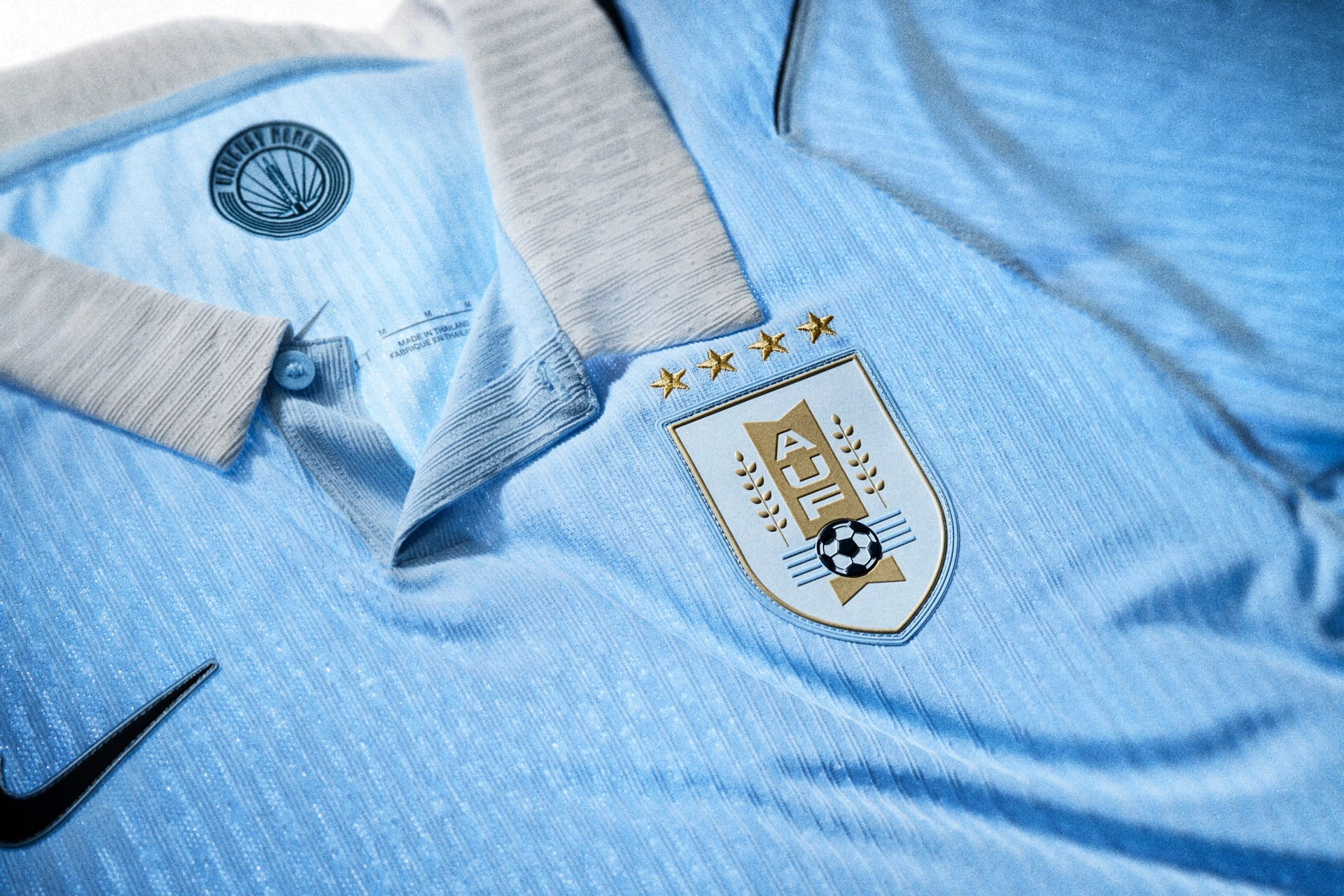 Maglia home Uruguay Mondiali 2026 nel segno della pura essenza!
