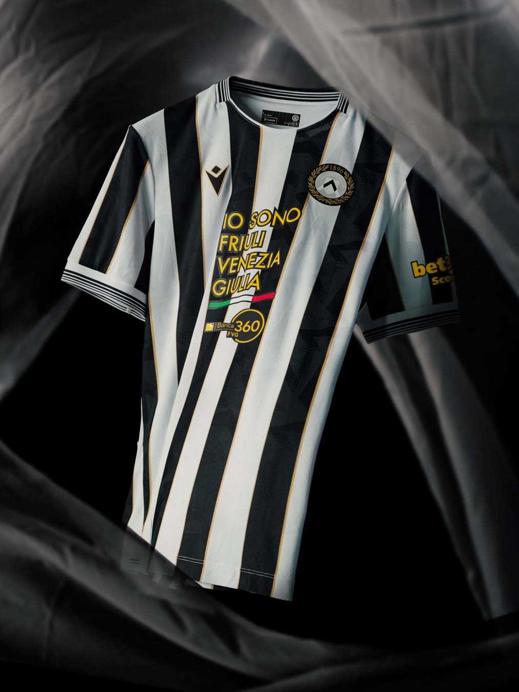 Maglie dell Udinese 2026-2027 omaggio ai 130 anni del club