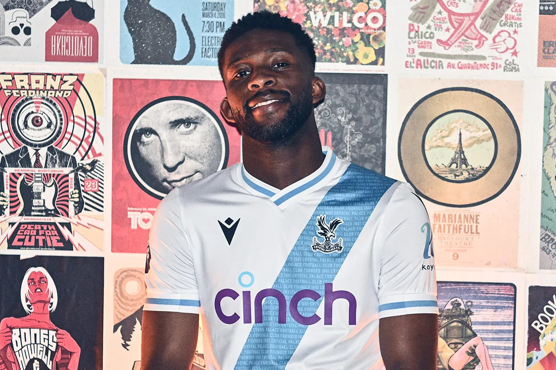 Crystal Palace maglia away 2023-2024