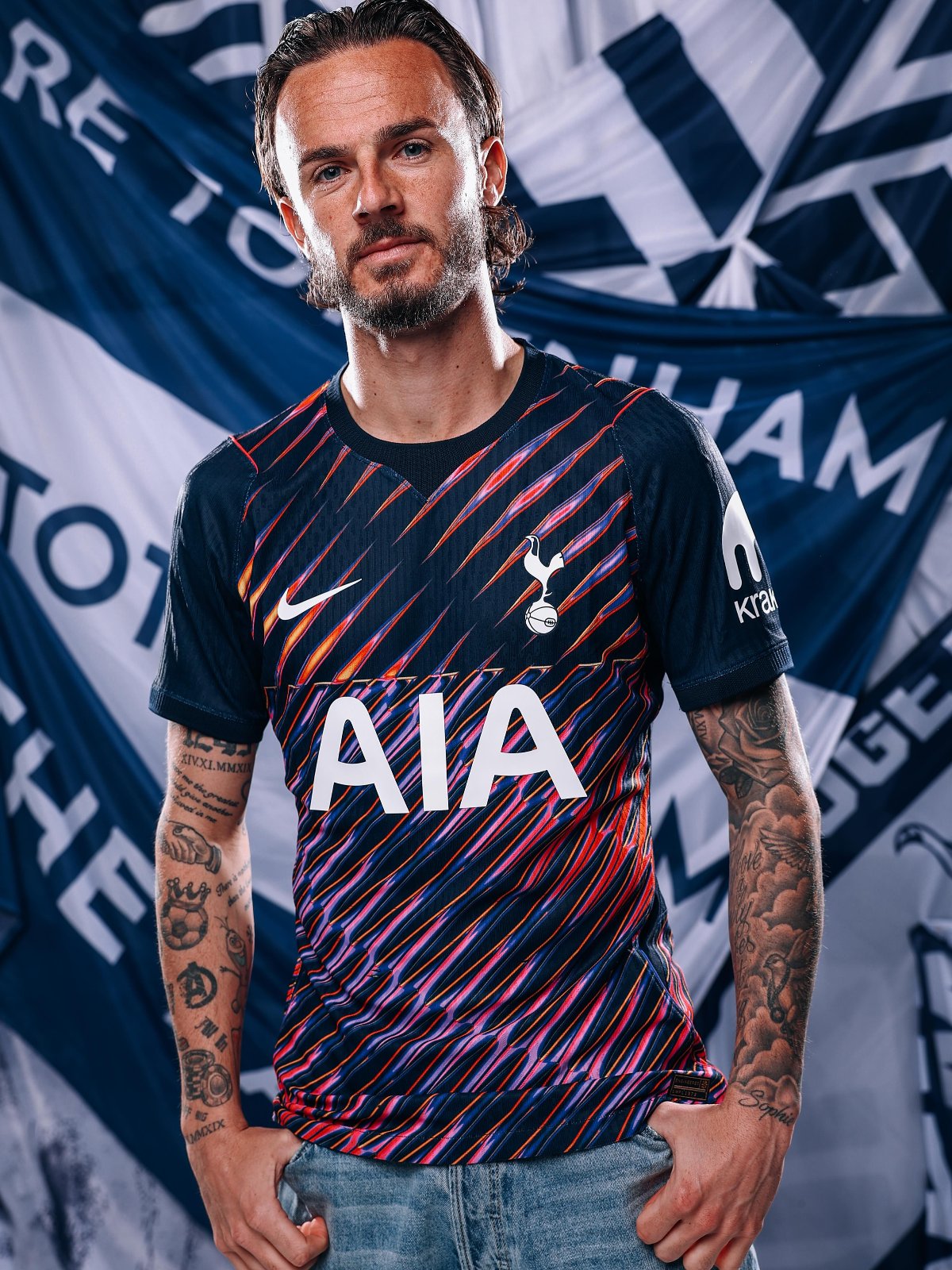 Maglia away del Tottenham Hotspur 2026-2027 ispirata al Nord di Londra
