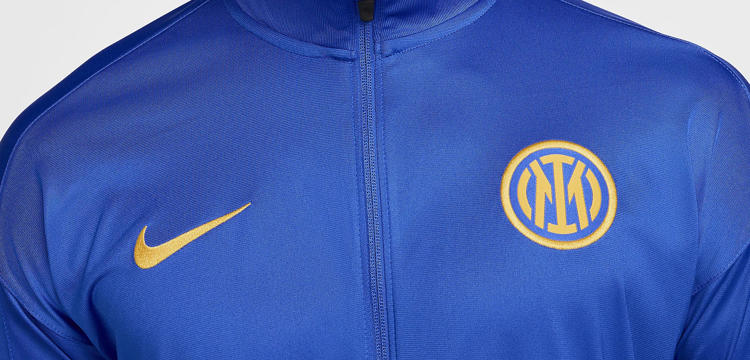 Inter Milan Trianingspak 2024 2025 Blauw Geel