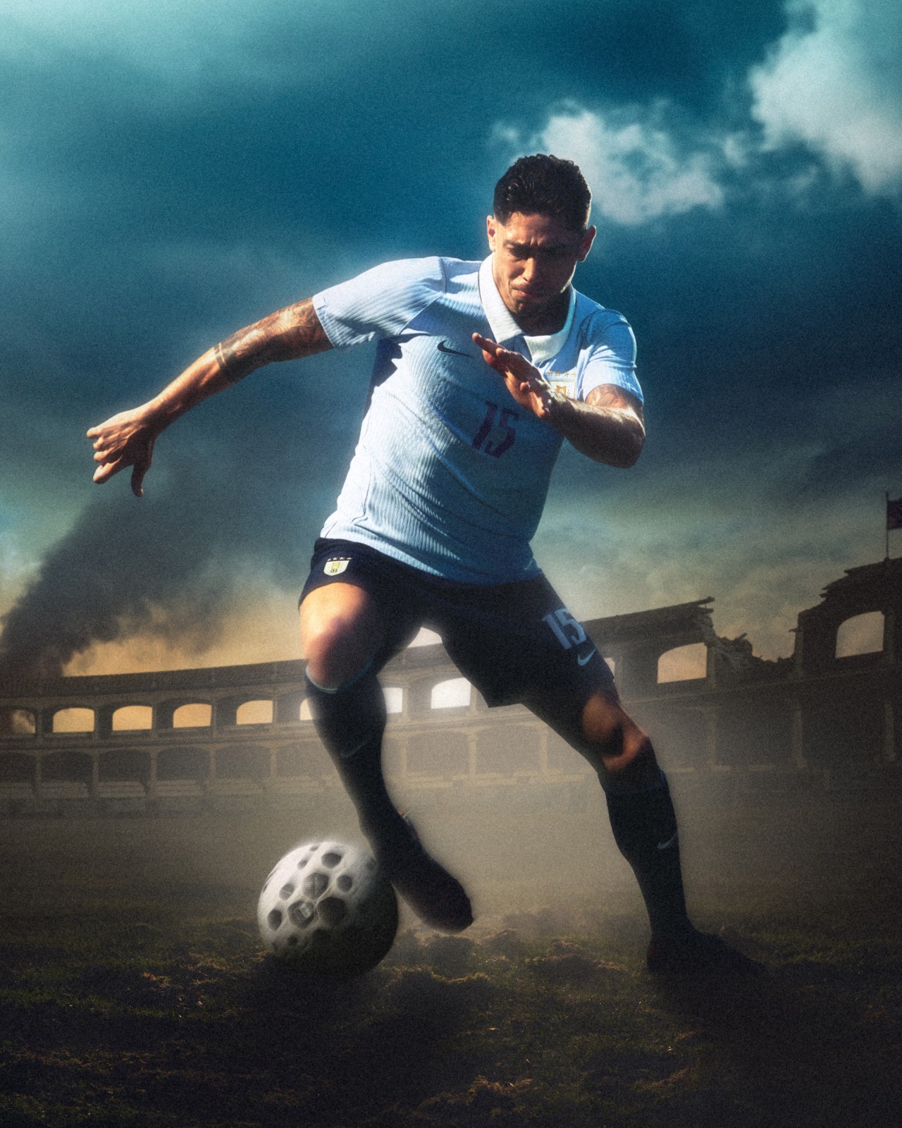 Maglia home Uruguay Mondiali 2026 nel segno della pura essenza!