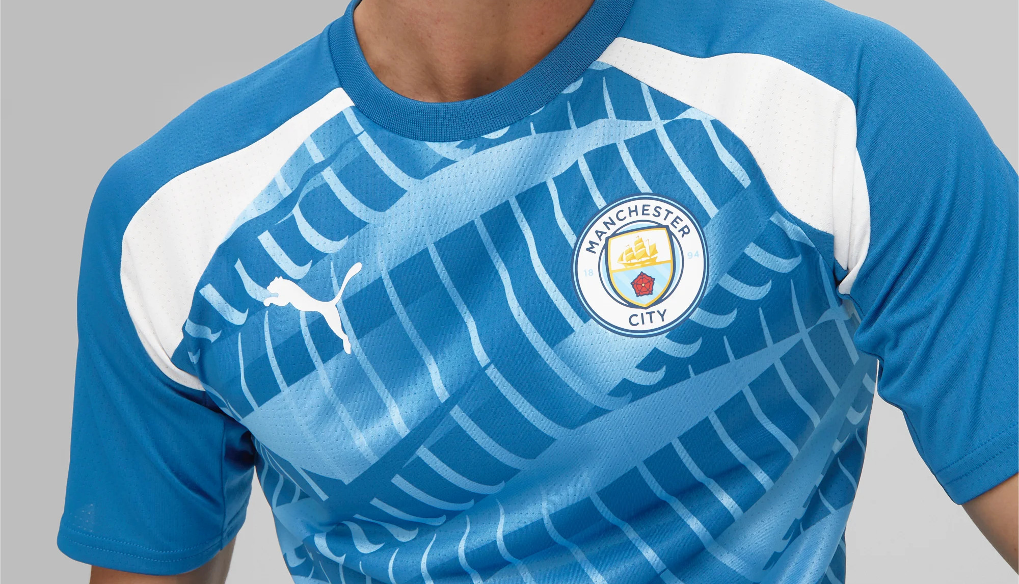 Manchester City maglia riscaldamento 2023-2024