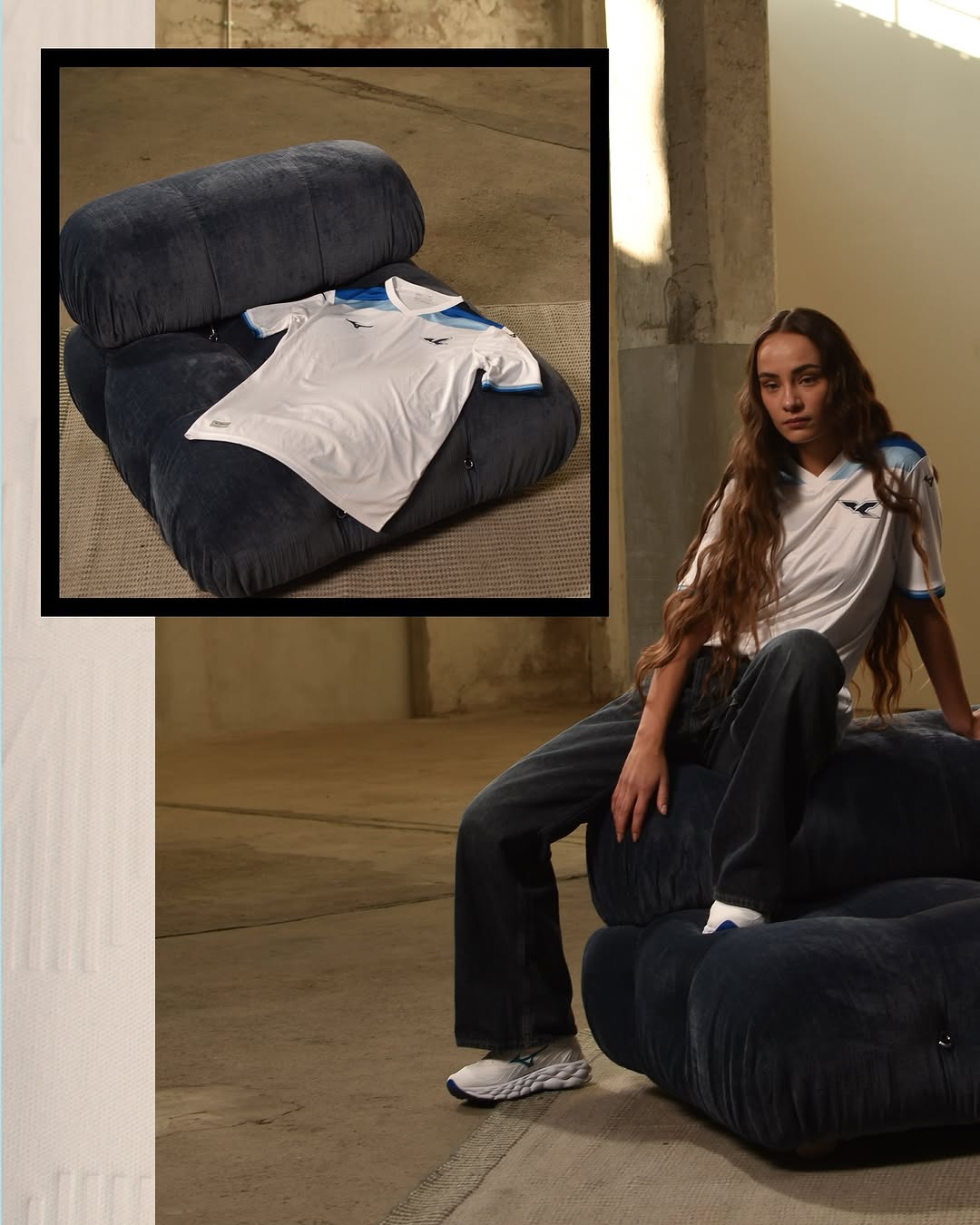 Mizuno e la Lazio lanciano la maglia per i 125 anni del club