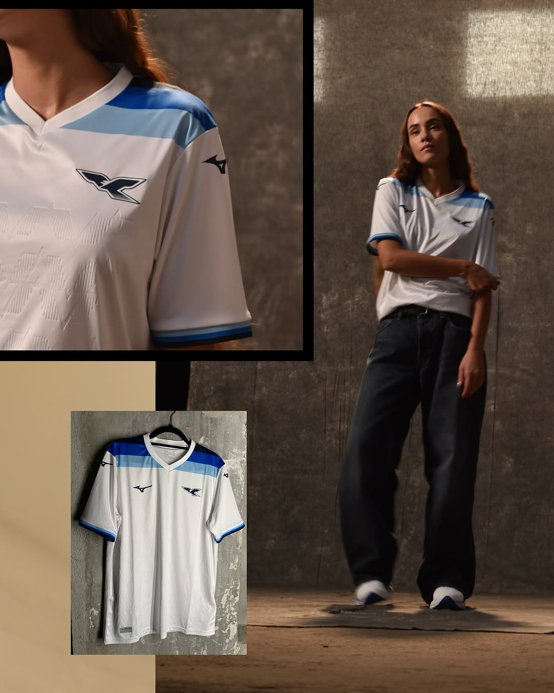 Mizuno e la Lazio lanciano la maglia per i 125 anni del club