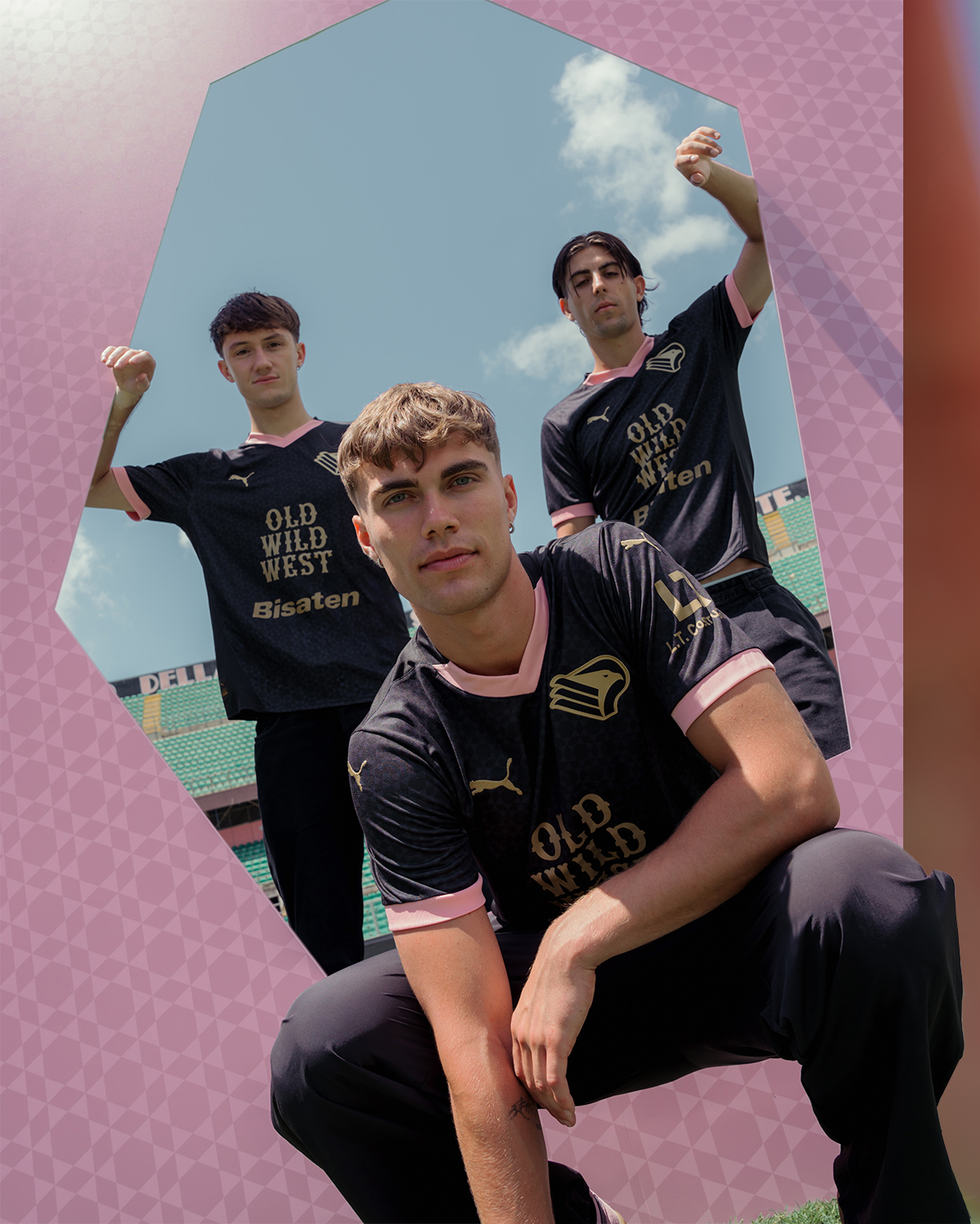 Maglie del Palermo 2024-2025: Puma tra rosanero, oro e Mediterraneo