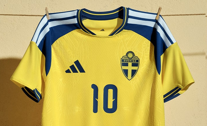 Maglie Svezia 2026-2027 ispirate agli anni '70