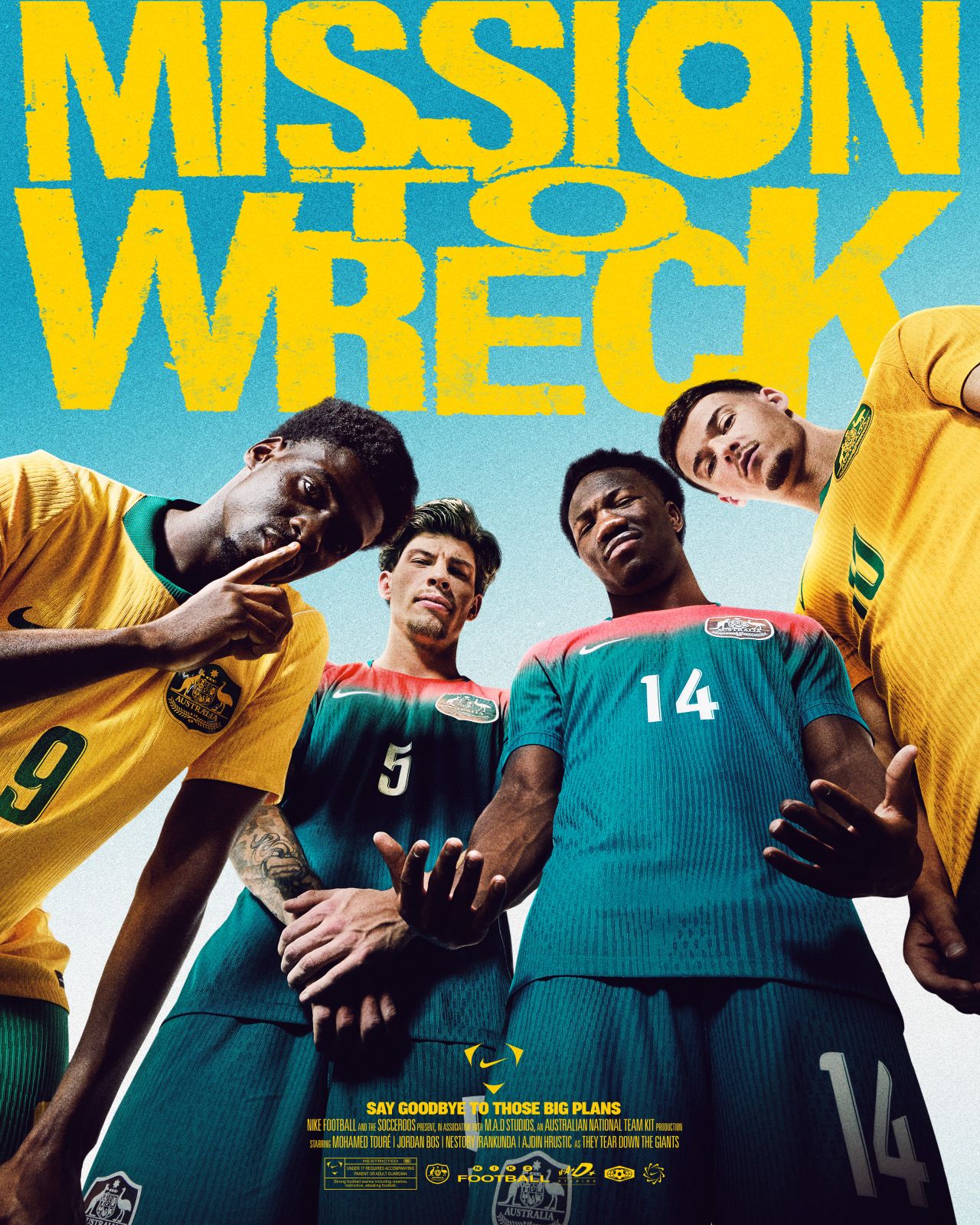Maglie Australia Mondiali 2026 ispirate alle maglie del 2006
