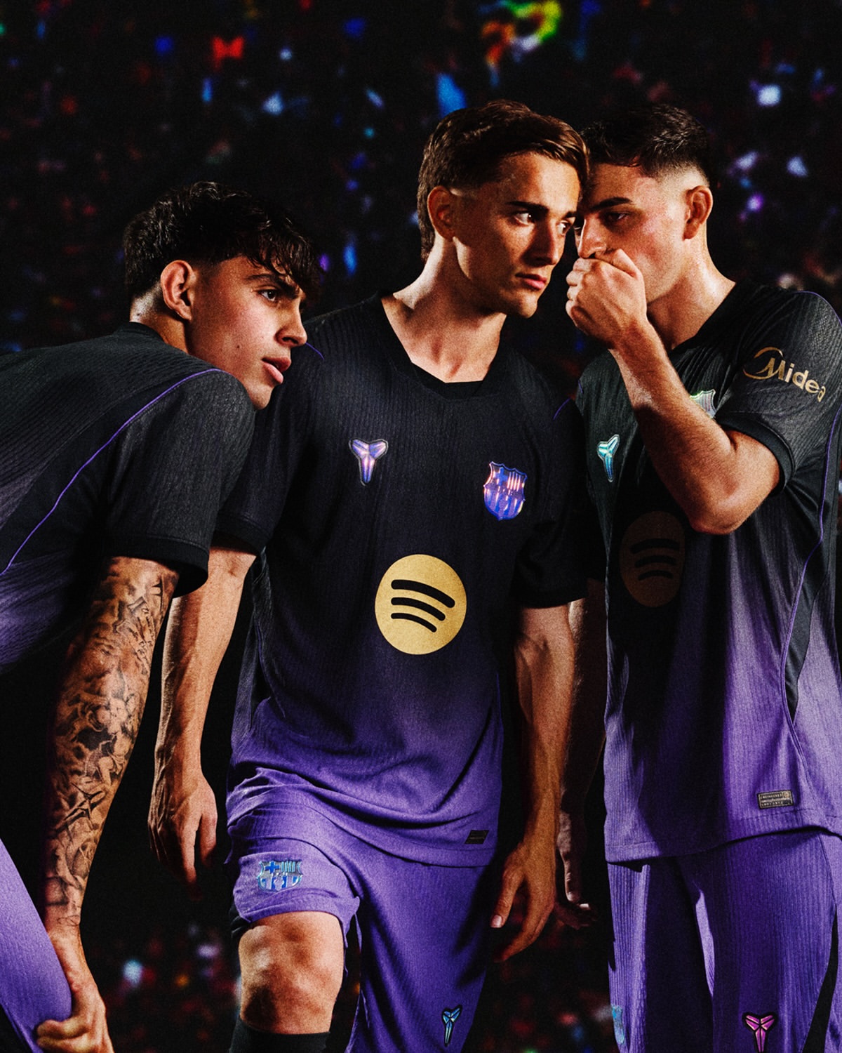 Maglia away del FC Barcellona 2026-2027, di nuovo firmata Mamba e Kobe Bryant!