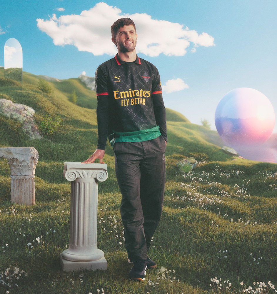 Quarta maglia del Milan 2025: il Dreamland di Puma e Off-White