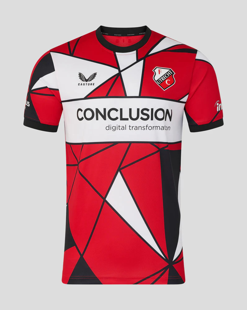 Quarta maglia FC Utrecht 2025-2026 in collaborazione con il Wilhelmina Kinderziekenhuis