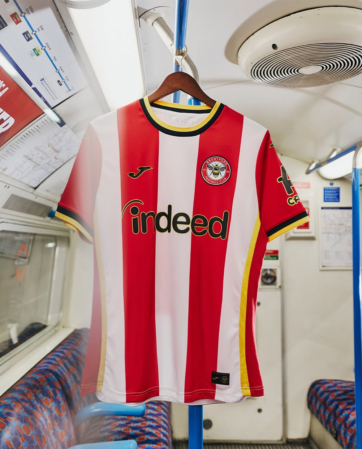 Maglia home del Brentford 2026-2028 firmata Joma