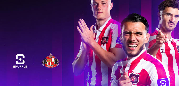 Shuffle Mouwsponsor Sunderland