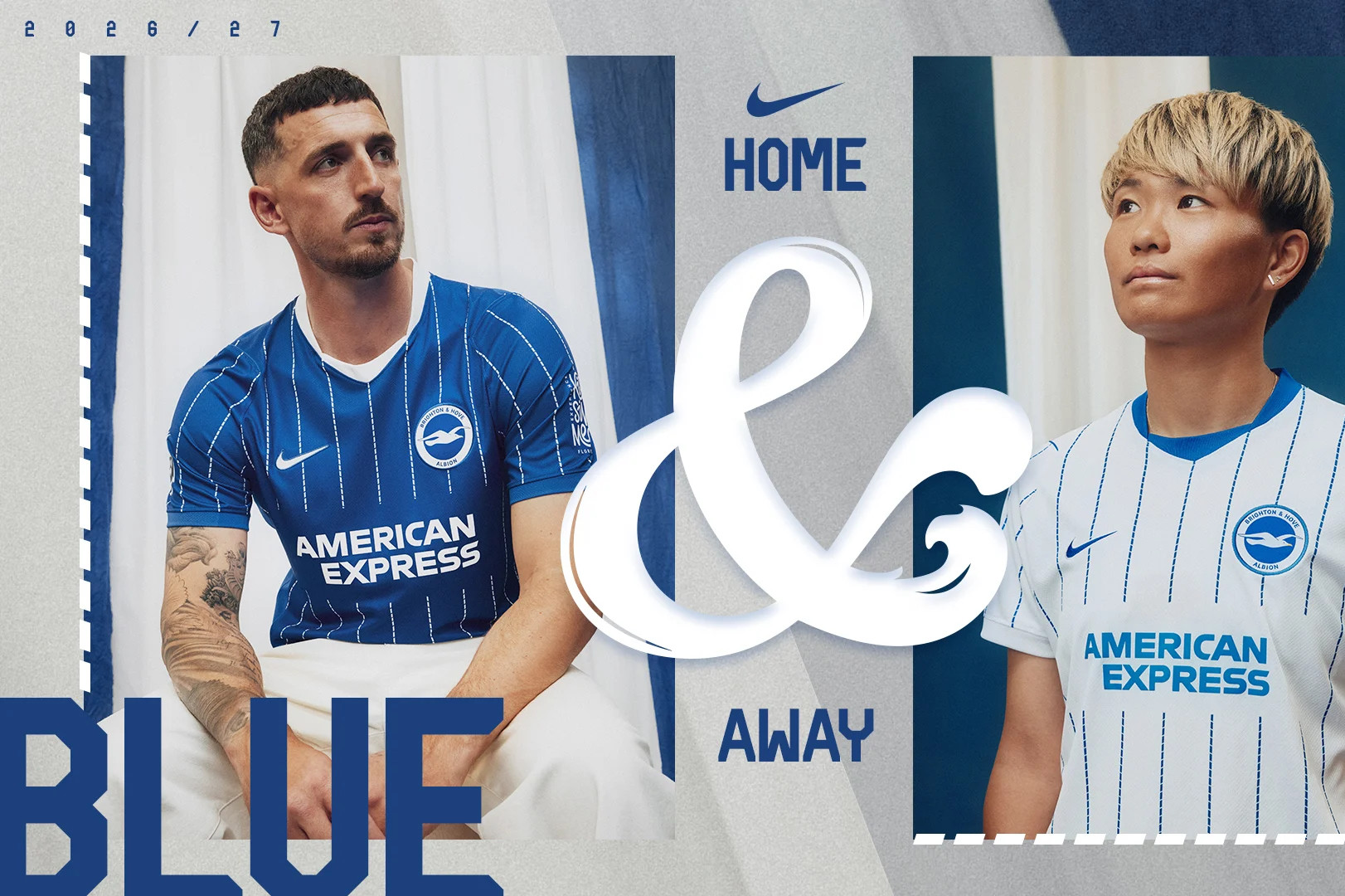 Maglie Brighton & Hove Albion 2026-2027 ispirate alle maglie del 1983